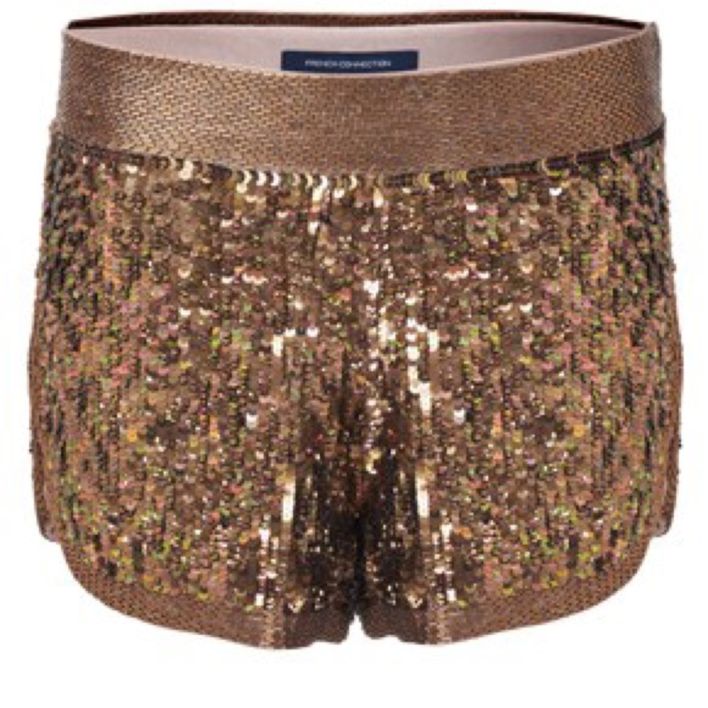 FRENCH CONNECTION Premium Ella Sequins Shorts Size 4 (worn once)